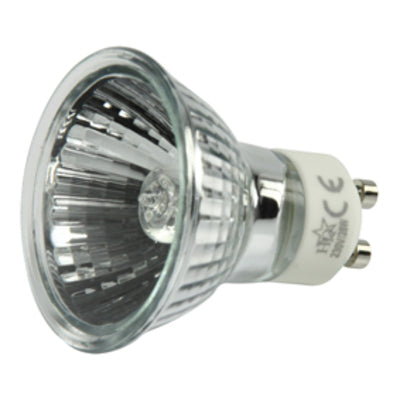 1 ampoule gu10 halogene 28w (35w) h 220v gu10 02 eclairage lumiere spot 230v 240v ECLATS DESTOCKAGE