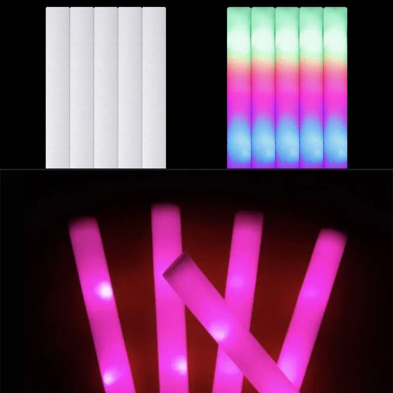 1 Baton Lumineux rose Tube Lumière 40cm clignotant Anniversaire fete mariage noel ECLATS DESTOCKAGE