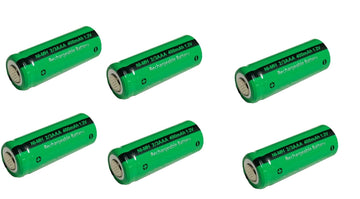 6 Batterie rechargeable 2/3AAA ni-mh 400mAh 1.2v Classe énergétique A++ nimh ECLATS DESTOCKAGE