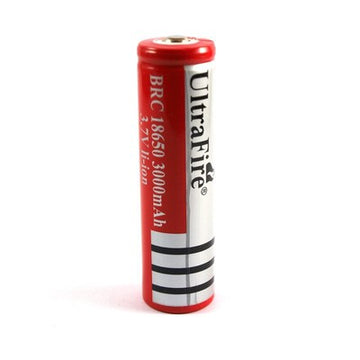 1 batterie rechargeable ultrafire 18650 3.7v 3000mah 3a li-ion pour lampe torche tled3wz - ECLATS DESTOCKAGE