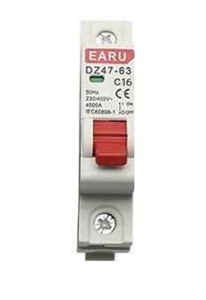 1 Disjoncteur monophasé unipolaire 20a c20 dz47-63 ECLATS DESTOCKAGE