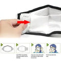 1 filtre protection DTT885 5 couches remplaçables PM2.5 charbon actif Anti-brume pour masques bouche lavable destockage - ECLATS DESTOCKAGE
