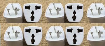 10 Adaptateur secteur voyage france vers chine australie nouvelle zelande - ECLATS DESTOCKAGE