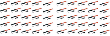 50 Baton lumineux GM torche rechargeable rouge signalisation police route circulation voiture avion ECLATS DESTOCKAGE