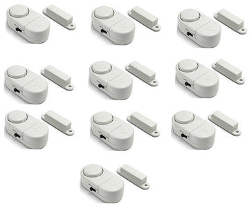 10 packs de jeux mini alarme intrusion ham103 detection ouverture porte tiroir fenetre appartement ECLATS DESTOCKAGE