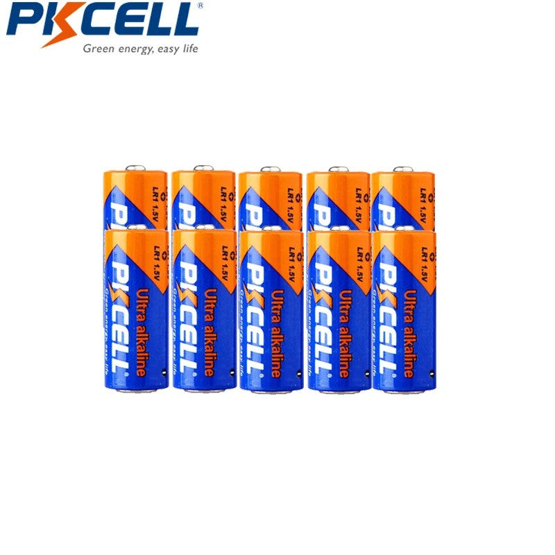 10 piles alcaline batterie lr01 800mah 1.5v lr1 lr1c hq lr01 alimentation ECLATS DESTOCKAGE
