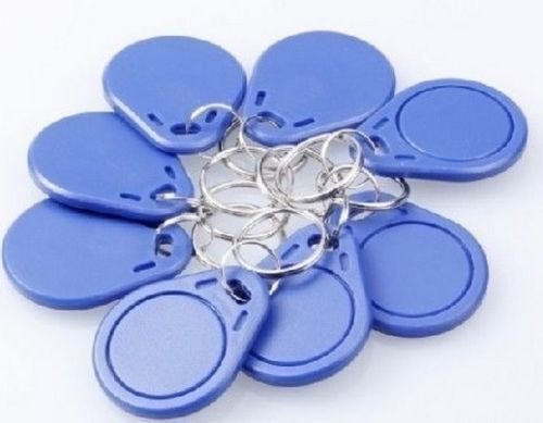 10 Tag 13.56mhz bleu rfid ic iso14443A s50 clef porte cle etanche Anti-corrosion mifare nfc 1K - ECLATS DESTOCKAGE