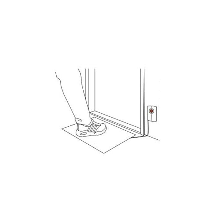 Tapis alarme contact no paillasson anti panique systeme detection entree magasin 598x168mm ECLATS DESTOCKAGE