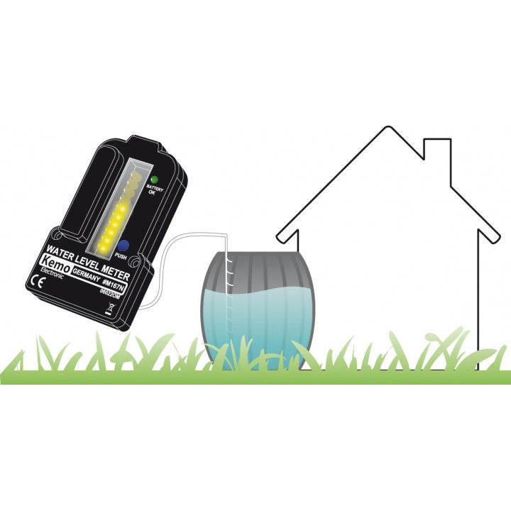Indicateur mesure niveau eau m167n pour capteur puit citerne reservoir telemesure 100m ECLATS DESTOCKAGE