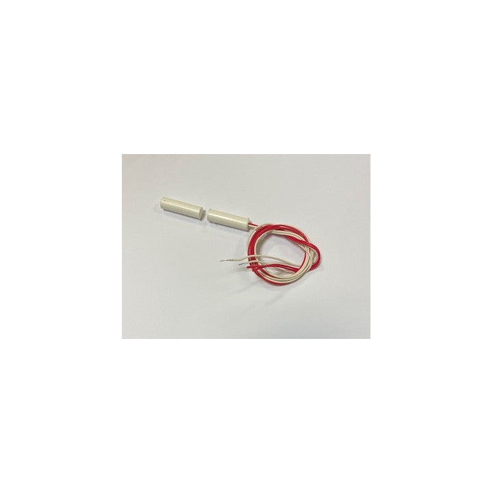 Contact nf encastre 8mm blanc 4 fils detecteur ouverture capteur magnetique pour alarme ECLATS DESTOCKAGE