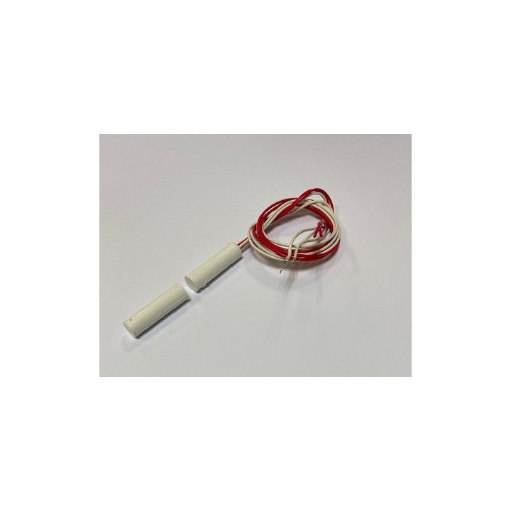Contact nf encastre 8mm blanc 4 fils detecteur ouverture capteur magnetique pour alarme ECLATS DESTOCKAGE