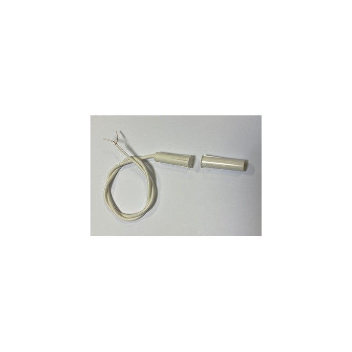 Contact nf encastre 9mm blanc 2 fils detecteur ouverture capteur magnetique pour alarme ECLATS DESTOCKAGE