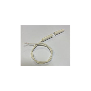 Contact nf encastre 9mm blanc 2 fils detecteur ouverture capteur magnetique pour alarme ECLATS DESTOCKAGE