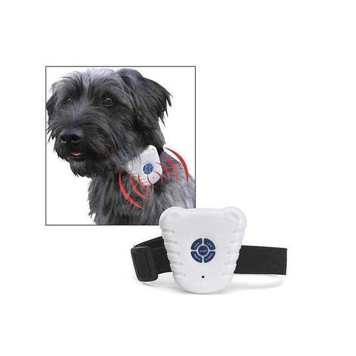 Collier anti aboiement ultrason repousse chien ultrasonique éducation 9921 ECLATS DESTOCKAGE