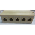 Multiprise telephonique rj11 mâle vers 5 rj11 repartiteur femelles prise telephone cordon ECLATS DESTOCKAGE