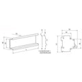 Disjoncteur modulaire bipolaire dpn 1p n calibre 20a 4.5ka 230v rail din 1 phase + neutre ECLATS DESTOCKAGE