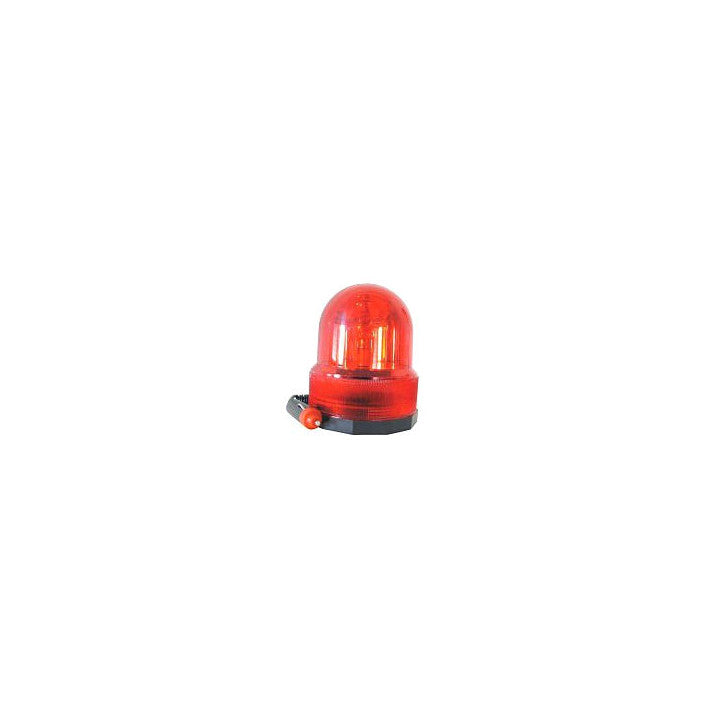 Gyrophare electrique magnetique 12v rouge girophare feu tournant lumineux rotatif aimantee aimant ECLATS DESTOCKAGE