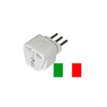 Adaptateur secteur voyage fiche electrique italie uruguay vers prise europe 10a 250v convertisseur ECLATS DESTOCKAGE