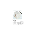 Adaptateur secteur voyage fiche electrique italie uruguay vers prise europe 10a 250v convertisseur ECLATS DESTOCKAGE