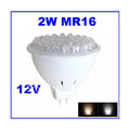 Lampe ampoule 12v mr16 2w 36 led blanc gu5.3 dichroique eclairage 1.5w 20 led lumiere a0103 ECLATS DESTOCKAGE