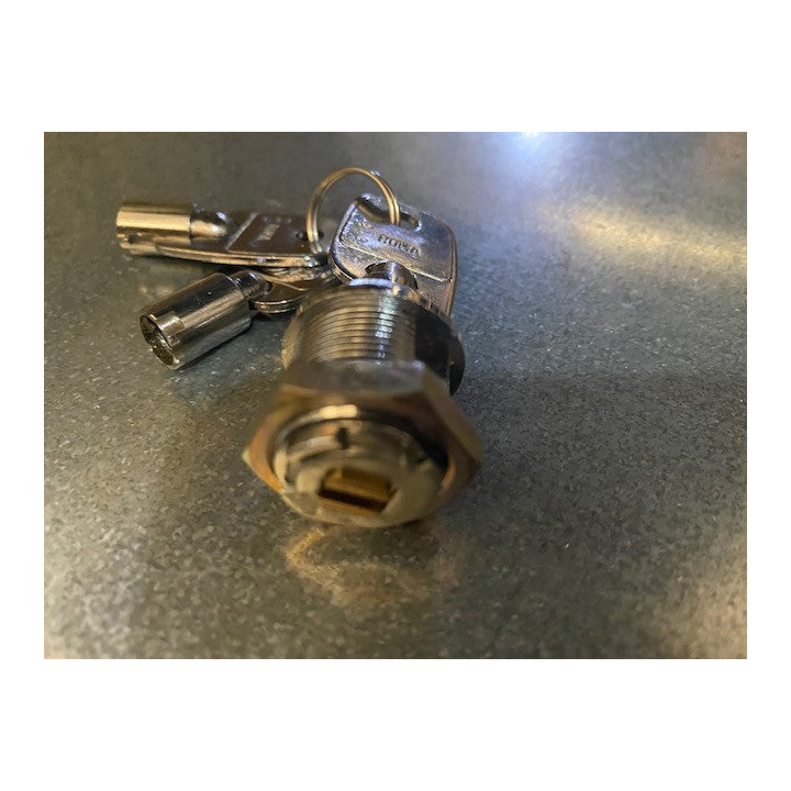 Serrure electrique interrupteur marche arret 3 clefs rondes commutateur verrouillage ECLATS DESTOCKAGE