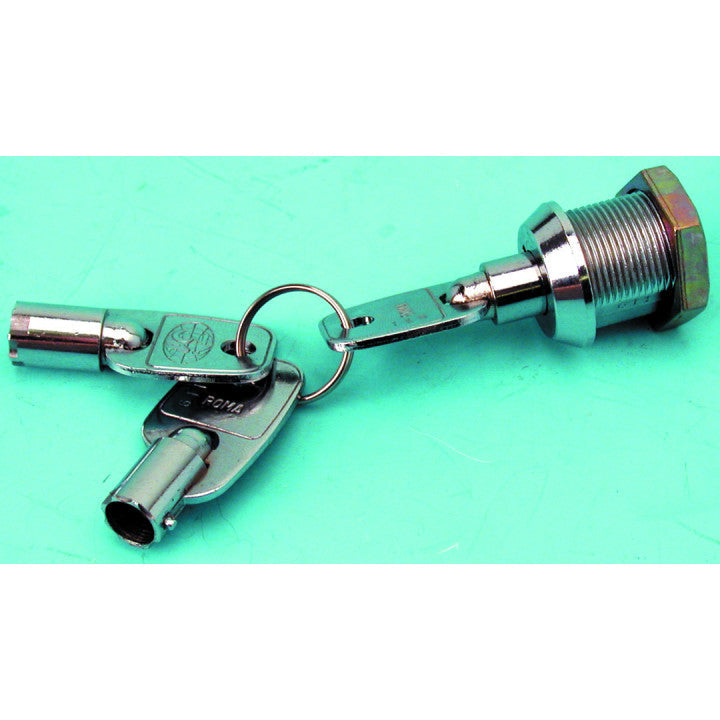 Serrure electrique interrupteur marche arret 3 clefs rondes commutateur verrouillage ECLATS DESTOCKAGE