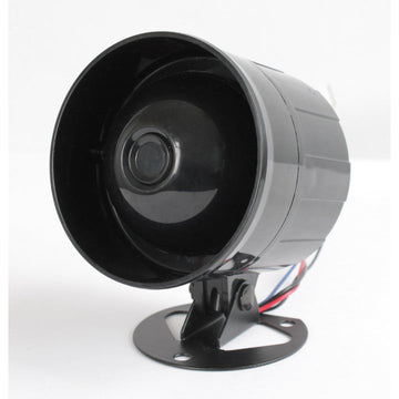 Sirene parlante enregistreur 12v 5w 85db alarme vol inendie micro enregistrement synthèse vocale - ECLATS DESTOCKAGE