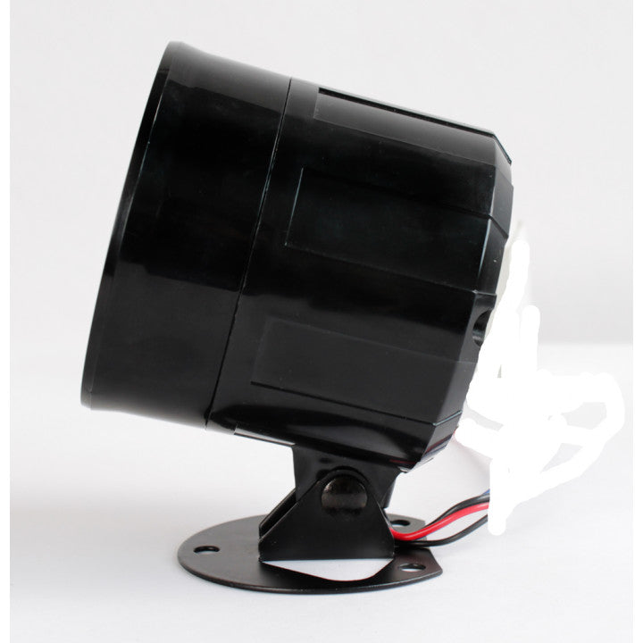 Sirene parlante enregistreur 12v 5w 85db alarme vol inendie micro enregistrement synthèse vocale - ECLATS DESTOCKAGE