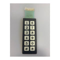 Membrane pour clavier electronique etanche sa223 sa223b systeme alarme automatisme de portail ECLATS DESTOCKAGE