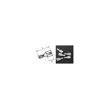 Lot de 100 cosses faston 4.8 mm non isolees copo1548m cosse faston 4.8mm ECLATS DESTOCKAGE