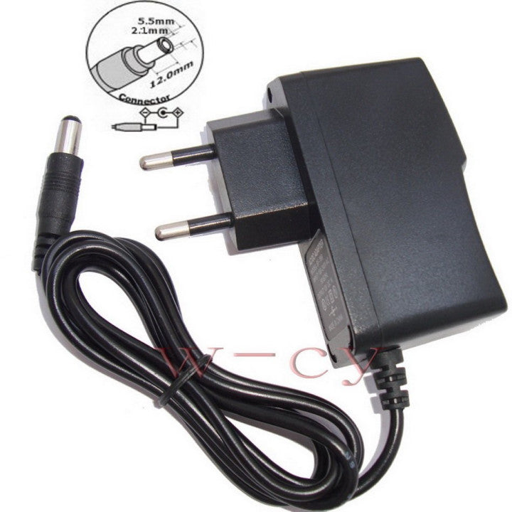 Alimentation secteur ac dc 110v 220v vers 9v 1a compatible 0.3a 0.5a 0.7a 0.8a 0.9a 5.5x 2.1mm alim ECLATS DESTOCKAGE