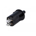 Contact autoprotection NF (porte ouverte) noir 2a 250v r1858c bouton poussoir encastrable rond - ECLATS DESTOCKAGE