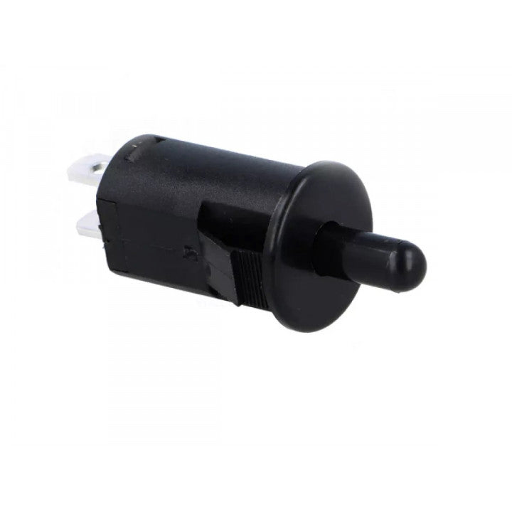 Contact autoprotection NF (porte ouverte) noir 2a 250v r1858c bouton poussoir encastrable rond - ECLATS DESTOCKAGE