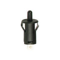 Contact autoprotection NF (porte ouverte) noir 2a 250v r1858c bouton poussoir encastrable rond - ECLATS DESTOCKAGE