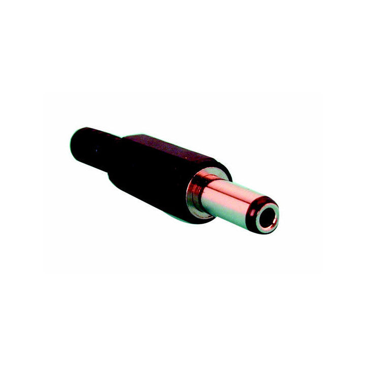 Fiche alimentation mâle 2.5 x 5.5 x 13mm a souder (1 pièce) cd012 connecteur electrique velleman ECLATS DESTOCKAGE