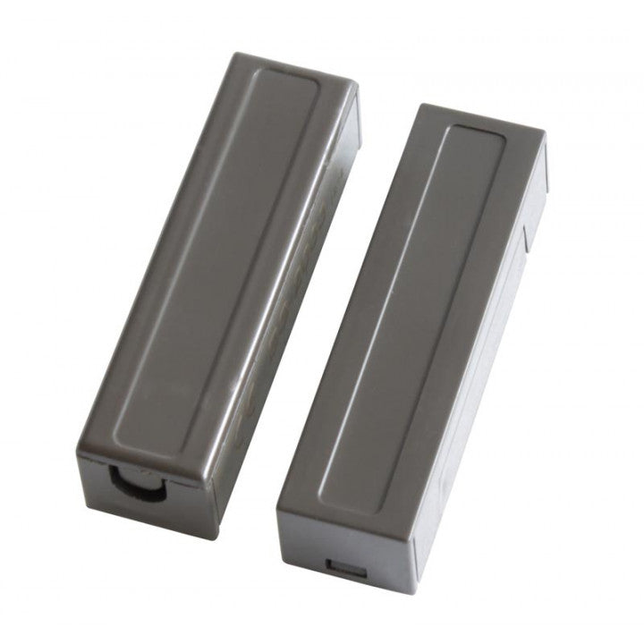 Capteur detecteur ouverture magnetique contacteur alarme contact no saillie creme bs-2033a marron - ECLATS DESTOCKAGE