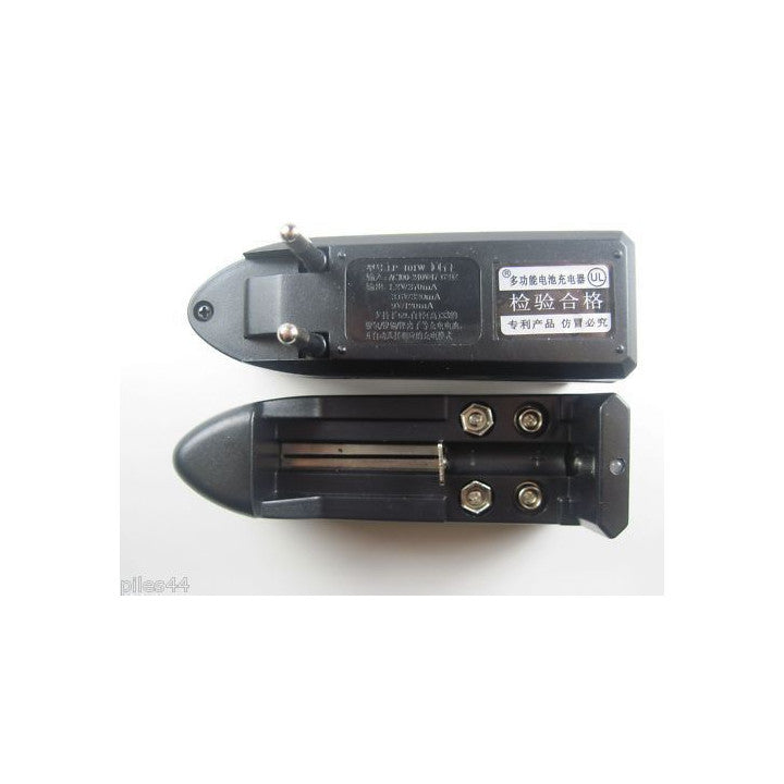 Chargeur batterie 14250 lcr14250 18650 li-ion 1.2v 3.7v aa 16340 14500 17670 175006 6f22 cr123 cr123a ECLATS DESTOCKAGE