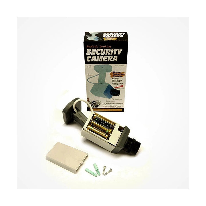 Camera video factice dissuasion fausse cachee motorisee voyant clignotant detecteur mouvement camd3 ECLATS DESTOCKAGE