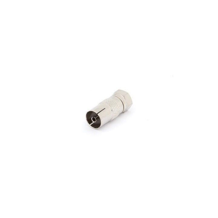 Fiche mâle f vers fiche femelle television adaptateur tv accessoires cf08 raccordement antennes ECLATS DESTOCKAGE