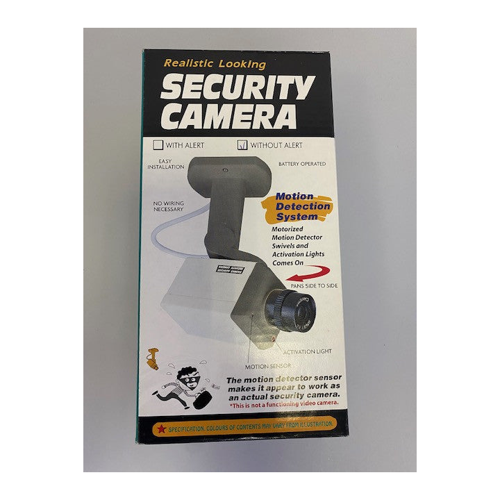 Camera video factice dissuasion fausse cachee motorisee voyant clignotant detecteur mouvement camd3 ECLATS DESTOCKAGE