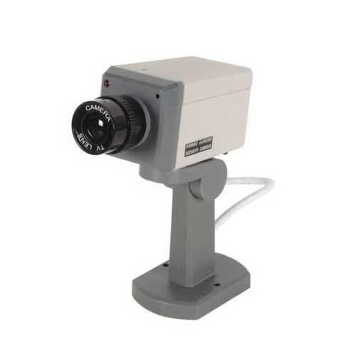 Camera video factice dissuasion fausse cachee motorisee voyant clignotant detecteur mouvement camd3 ECLATS DESTOCKAGE