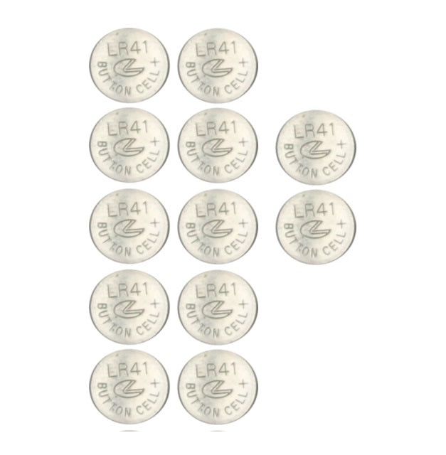12 Piles 1.55v 38mah 392s d392 392 sr41w sr41 392 ag3 lr41 l736 v392c telecommande - ECLATS DESTOCKAGE