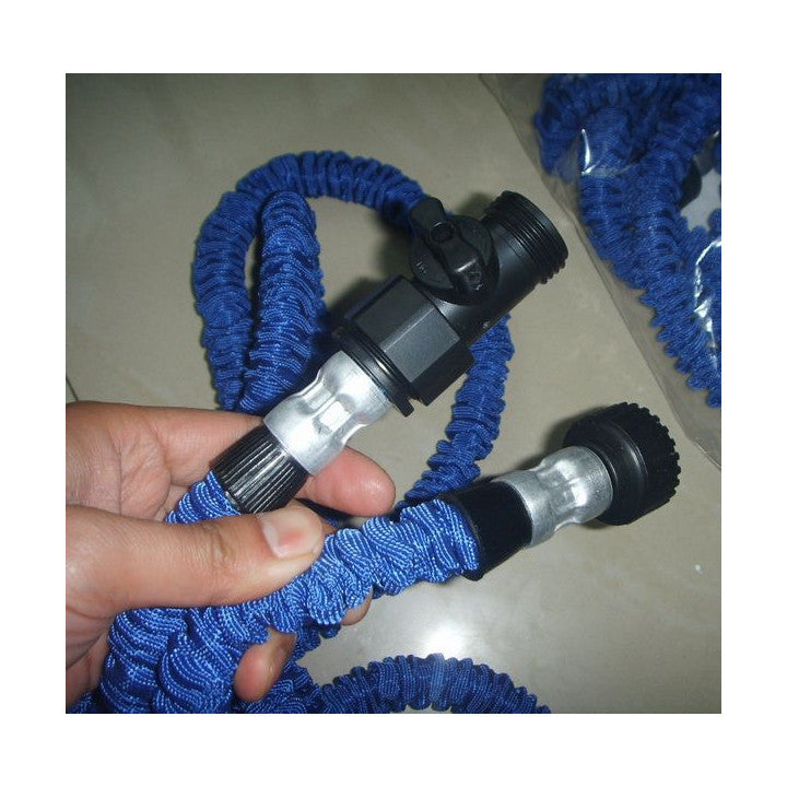 Tuyau d arrosage extensible xhose 15m 50ft x hose pocket rétractable rétracte seul jardin étirable ECLATS DESTOCKAGE