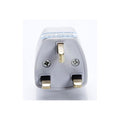 Adaptateur secteur gb voyage uk prise electrique europeenne vers fiche anglaise grande bretagne ECLATS DESTOCKAGE
