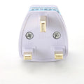Adaptateur secteur gb voyage uk prise electrique europeenne vers fiche anglaise grande bretagne ECLATS DESTOCKAGE