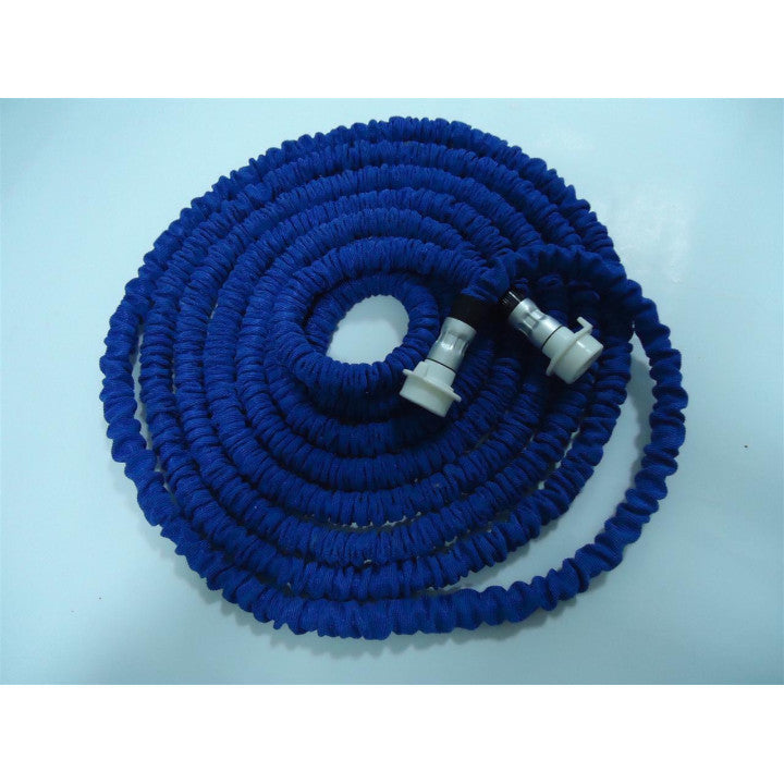 Tuyau arrosage extensible 15m xhose raccord rapide boyau 50ft rétractable compatible gardena - ECLATS DESTOCKAGE