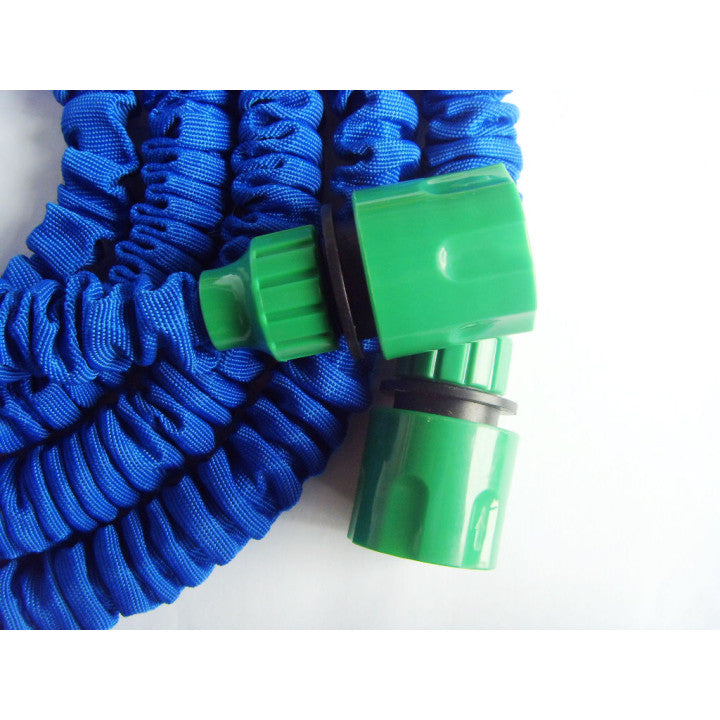 Boyau 25ft rétractable xhose 7.5m tuyau arrosage extensible 8m gardena adaptateur rapide euro ECLATS DESTOCKAGE