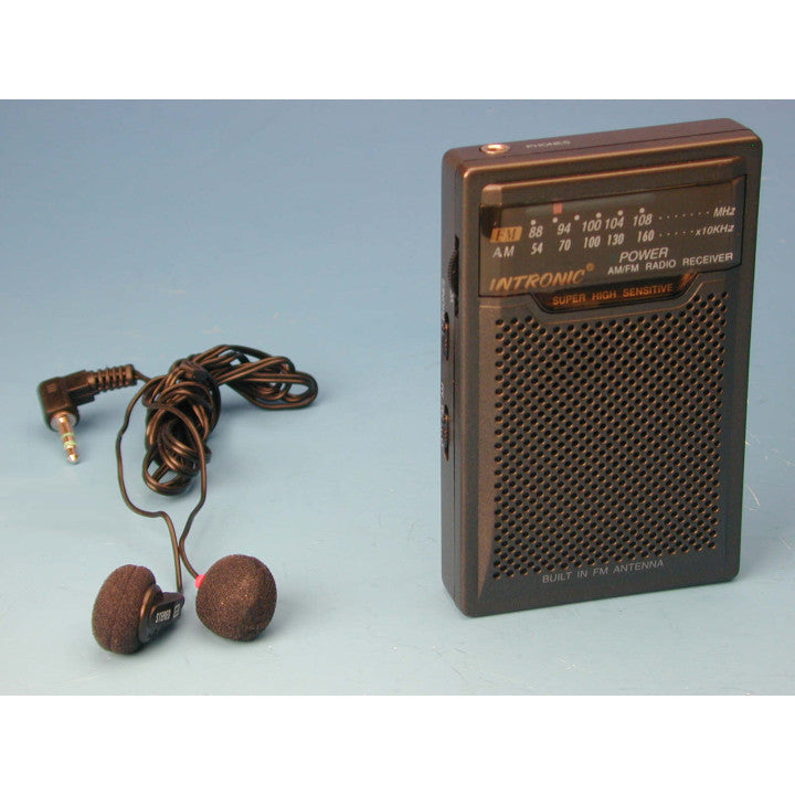 Recepteur poste radio am/fm analogique de poche avec ecouteurs Style Rétro 2 Band mp238 ECLATS DESTOCKAGE