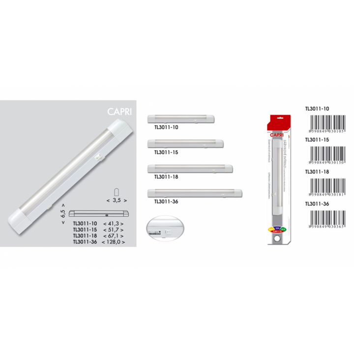 Reglette fluorescente tl3011-36 220v 36w + tube fluo blanc 1.20m t8 eclairage lumiere blanc ECLATS DESTOCKAGE