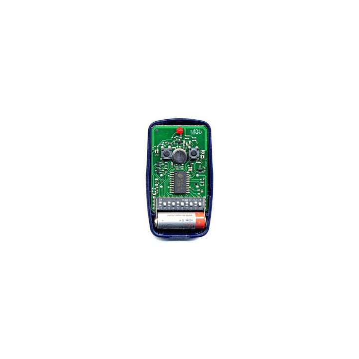 Télécommande flo2 nice portail 2 canaux 433,92mhz radio servo programmable par dip ECLATS DESTOCKAGE